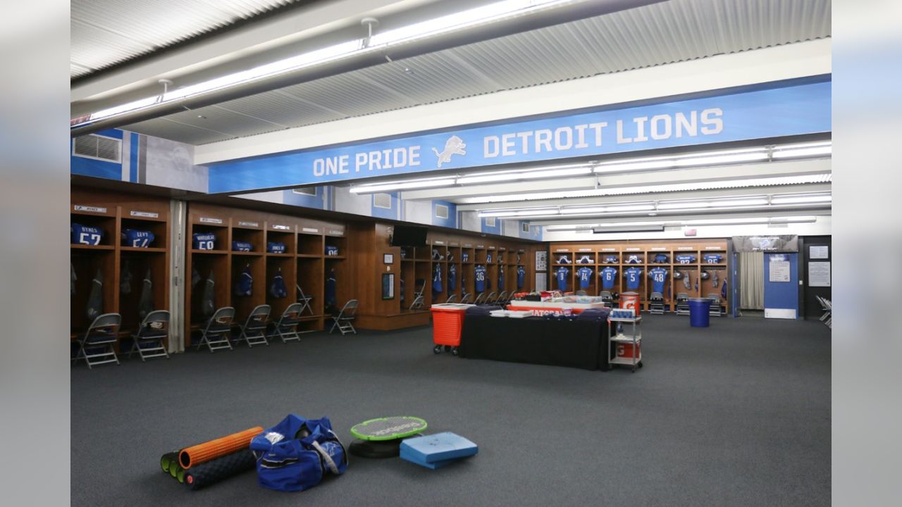 detroit lions locker