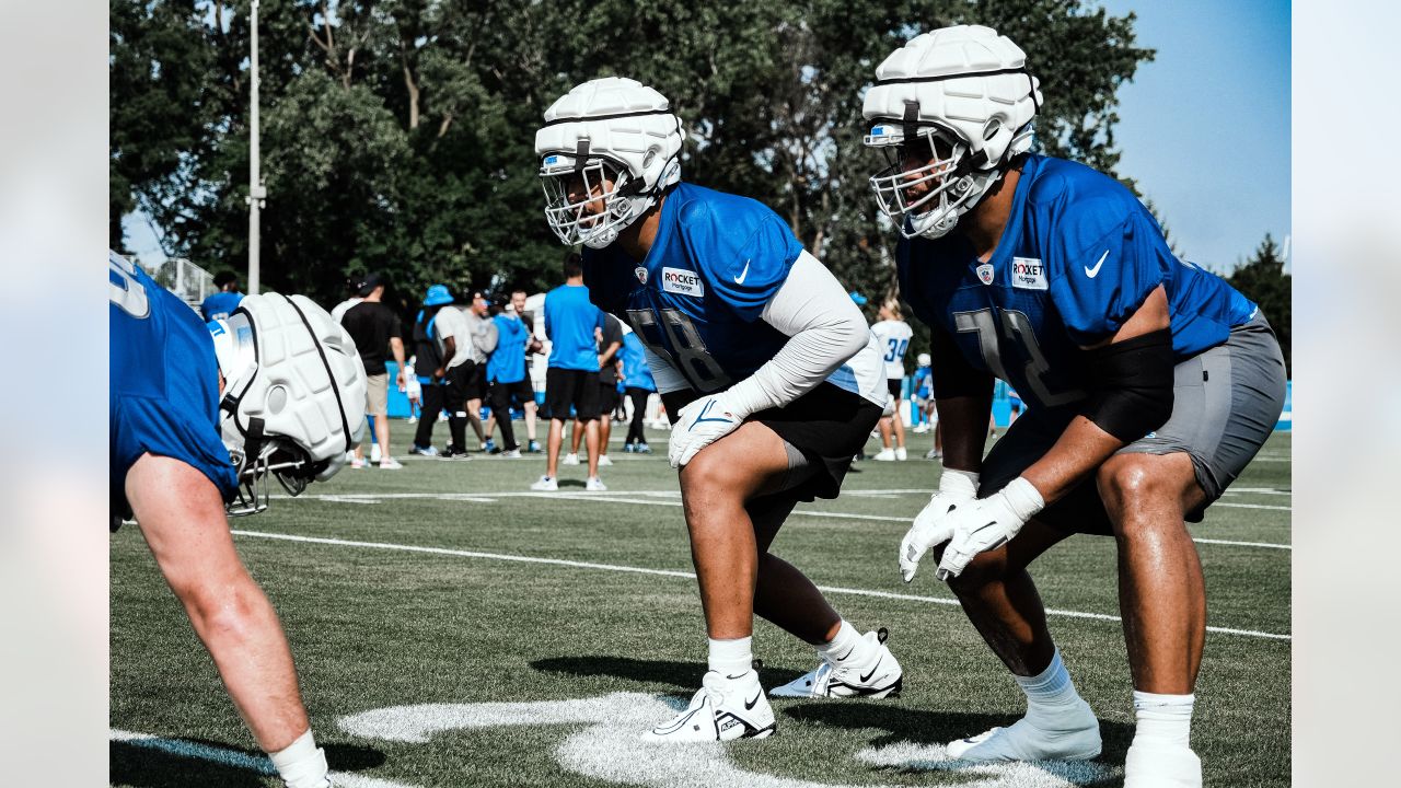 Amon-Ra St. Brown returns to Lions practice, Taylor Decker ramps up  activity 