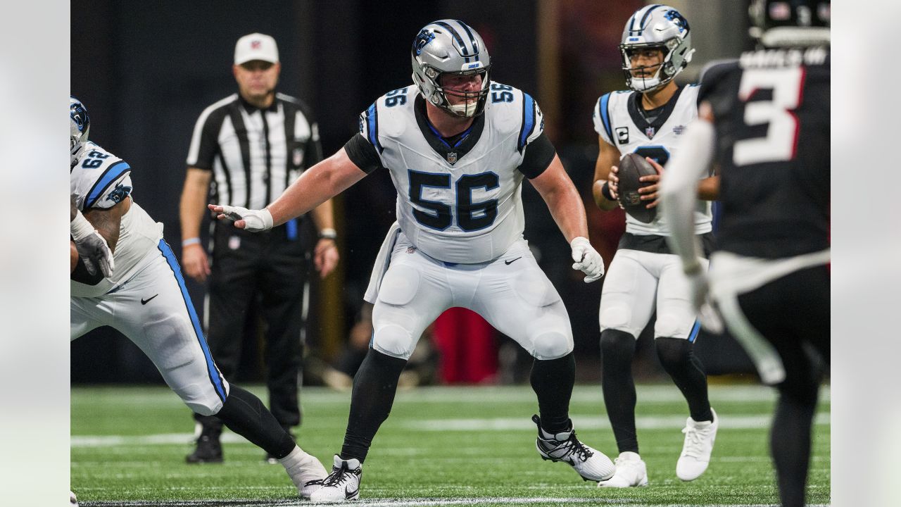 Carolina Panthers Bradley Bozeman injures leg in practice