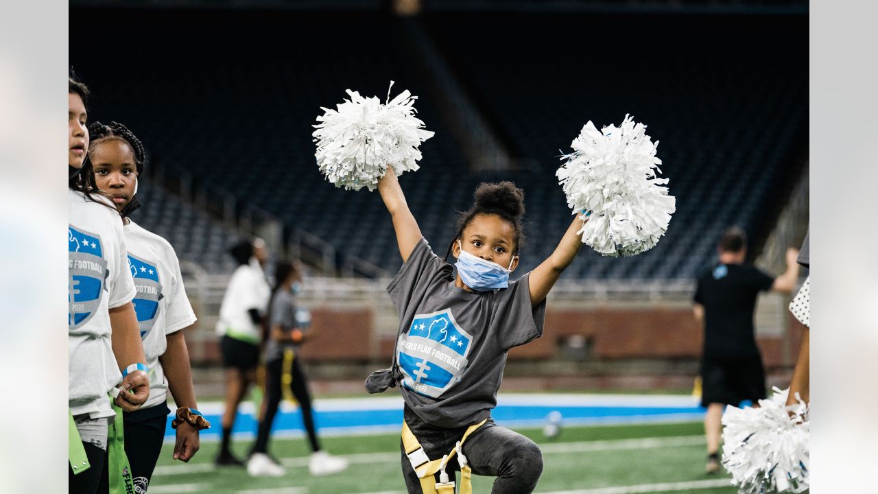 All-Girls Flag Football Clinic at Ford Field