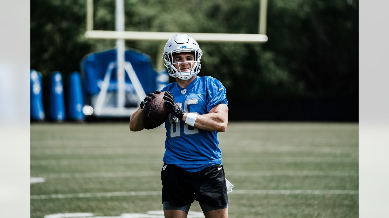 Detroit Lions wide receiver Tom Kennedy (85) in action against the