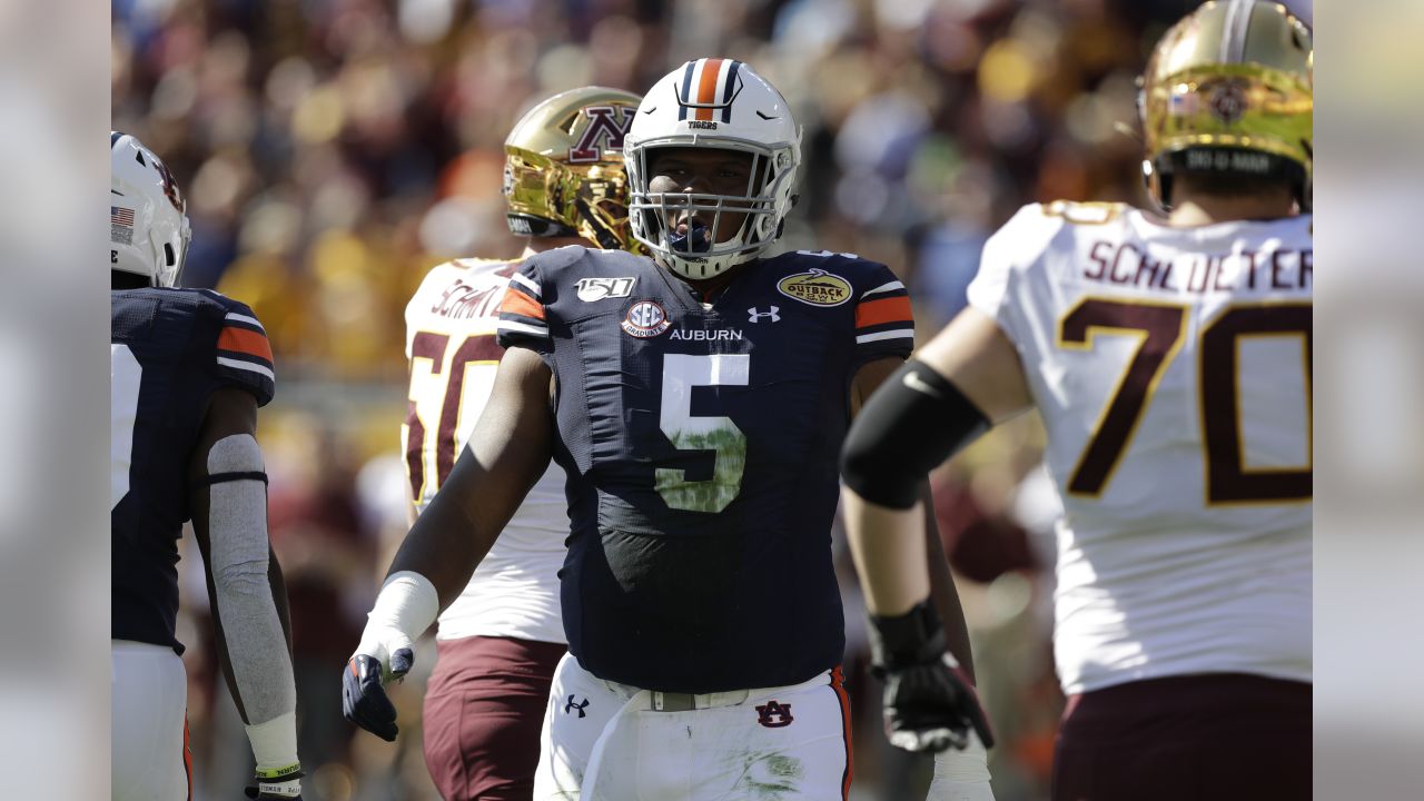 Auburn Tigers: Derrick Brown leads group of linemen looking to improve