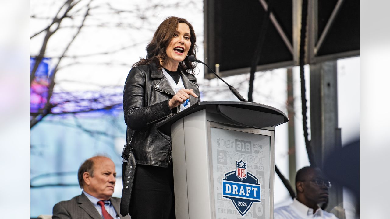 Lions celebrate NFL Draft coming to Detroit in 2024