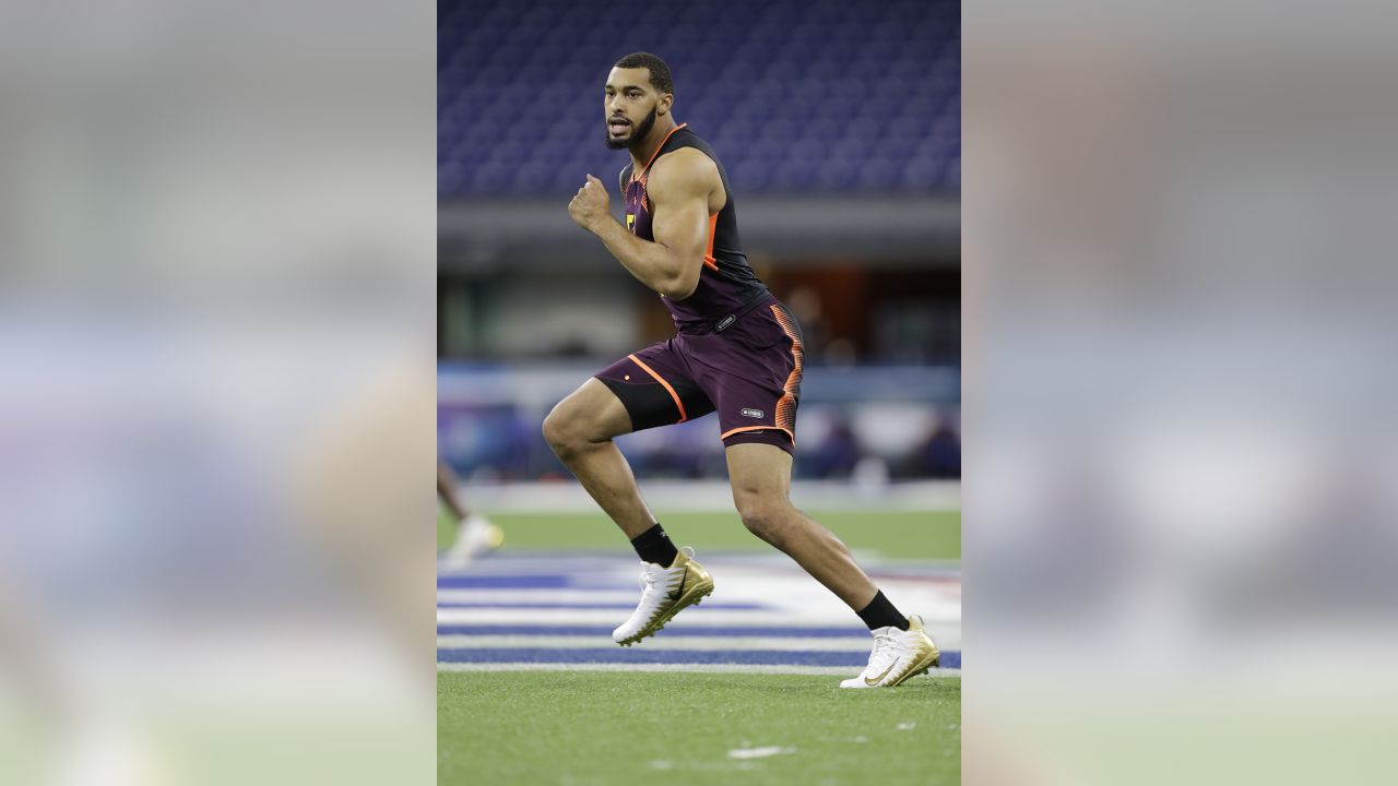 Montez Sweat 40-Yard Dash NFL Combine Record for Linemen