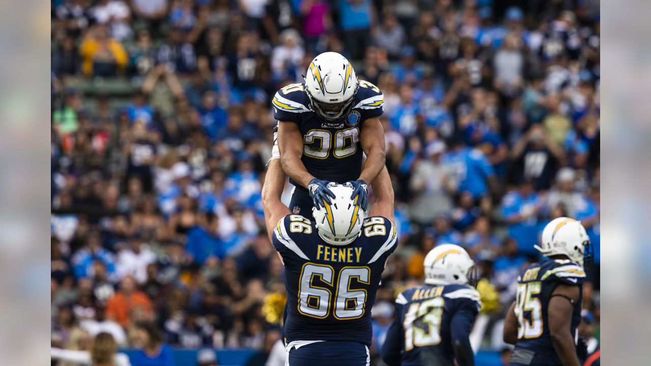 Los Angeles Chargers Russell Okung White City Edition Jersey in