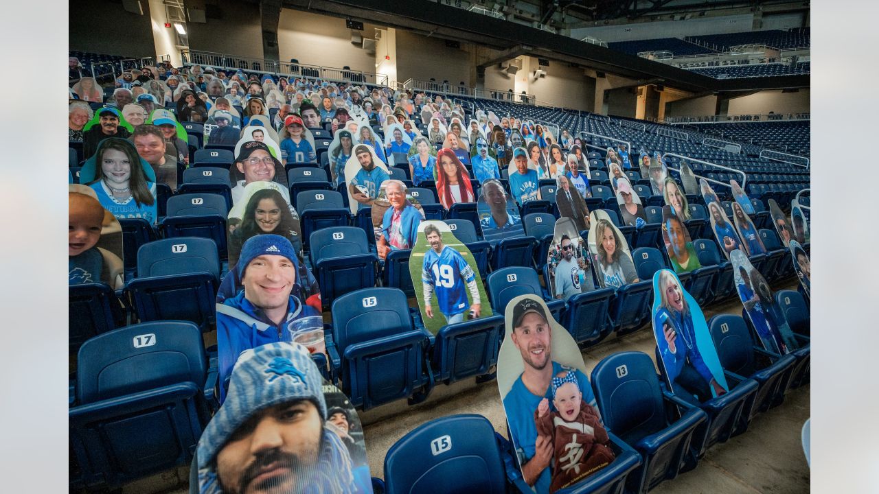 Detroit Lions offer fan cutouts for home games during pandemic