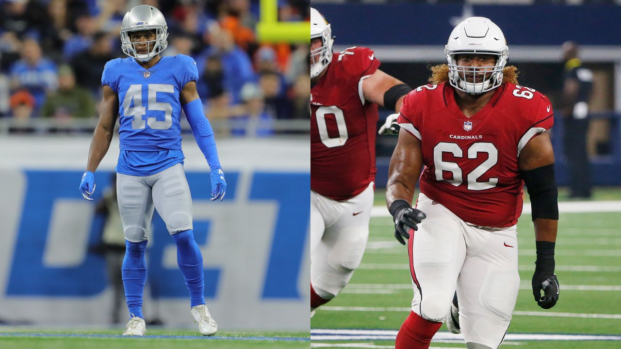 Cardinals, Lions have 4 player connections