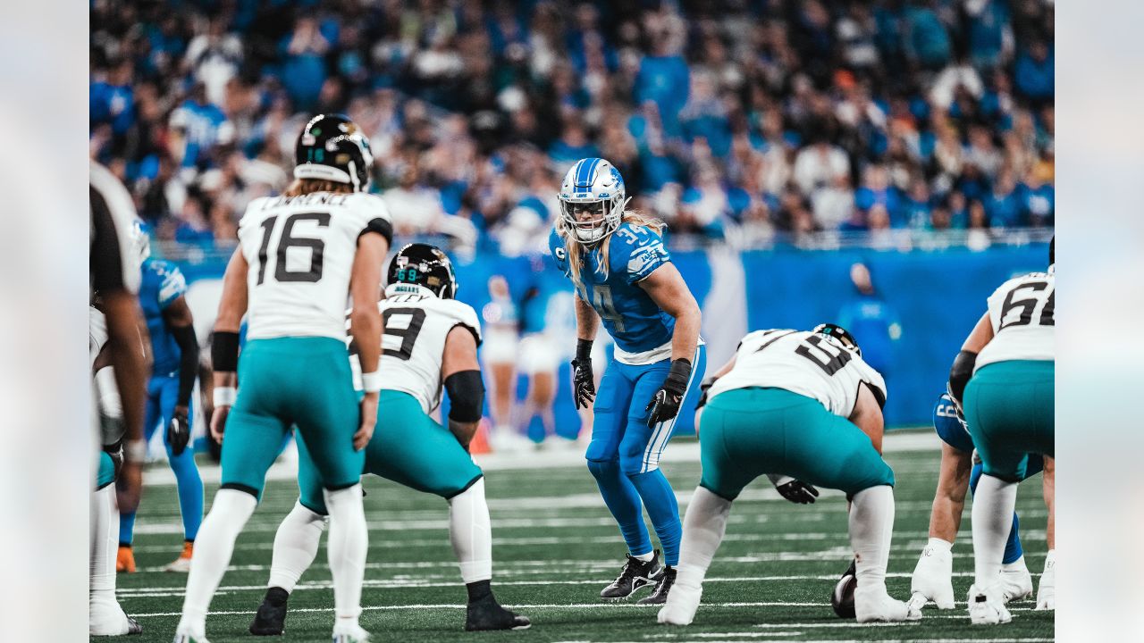 Lions' Alex Anzalone embraces change of pace during joint practice