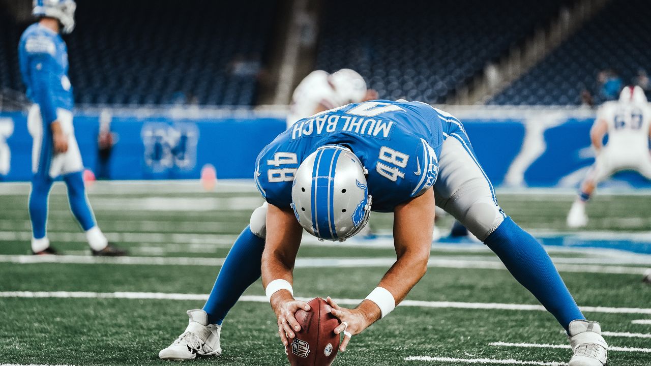 Lions release long-snapper Don Muhlbach on his 40th birthday