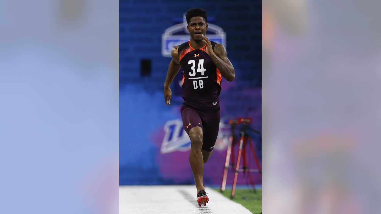 LSU DB Kristian Fulton's 40-yard dash starts NFL Combine workout on high  note; see more results, LSU