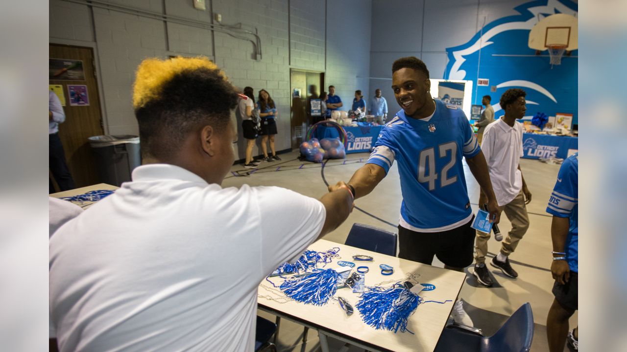 Detroit Lions Academy opening ceremony