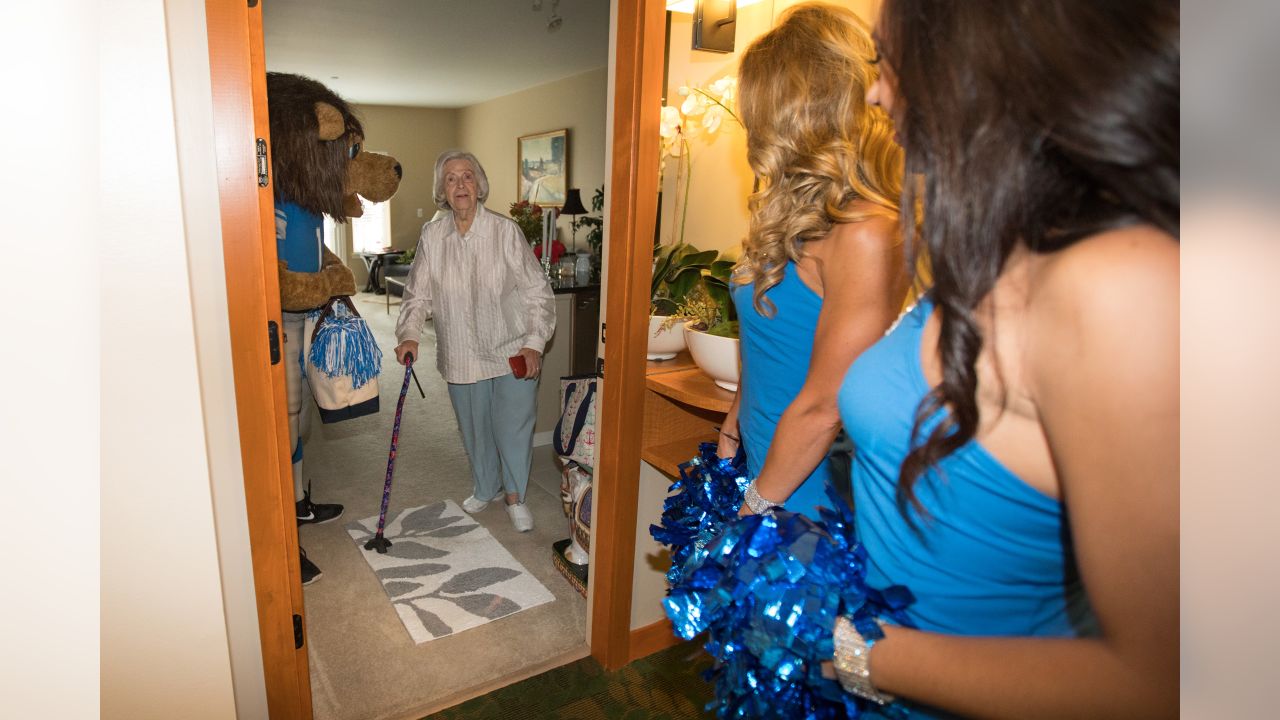 Detroit Lions surprise 94-year-old superfan