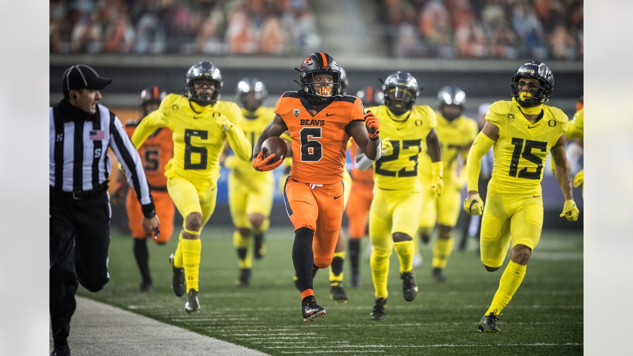 Lions Select Beavs RB Jermar Jefferson Just Before 2021 NFL Draft Ends -  750 The Game