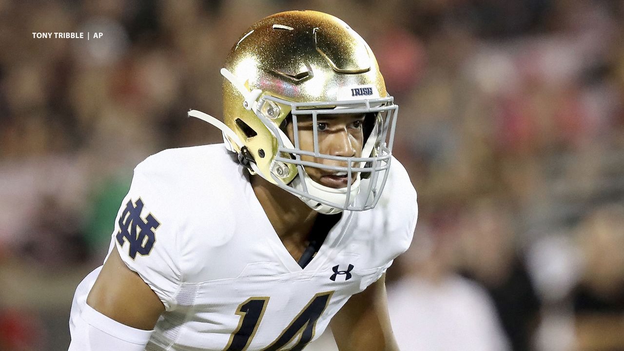 Gallery: Notre Dame All-American Safety Kyle Hamilton