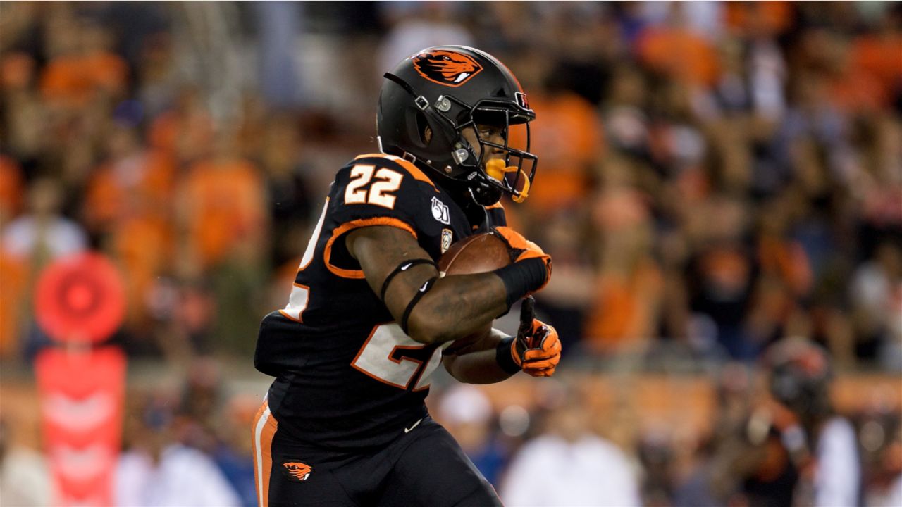 2021 NFL Draft Closer Look: Oregon State running back Jermar Jefferson