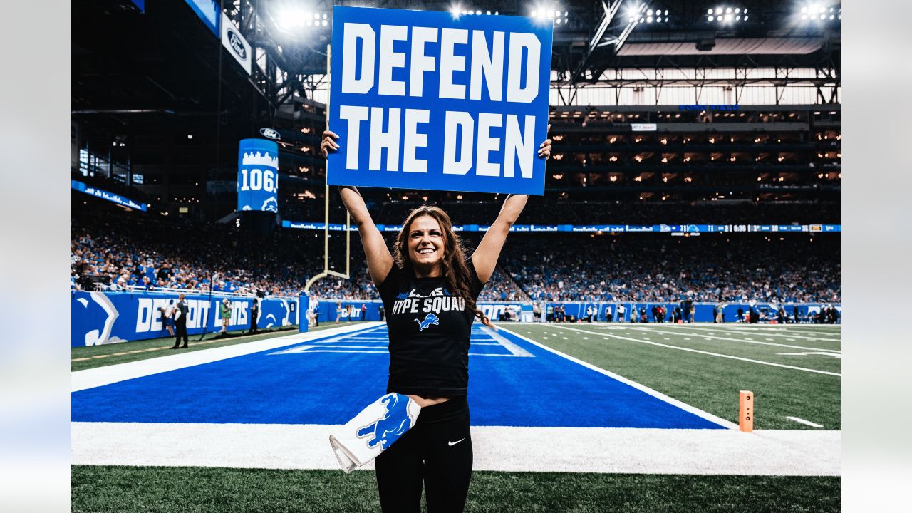 Detroit Lions Hype Squad - Flag Crew 2023 season photos