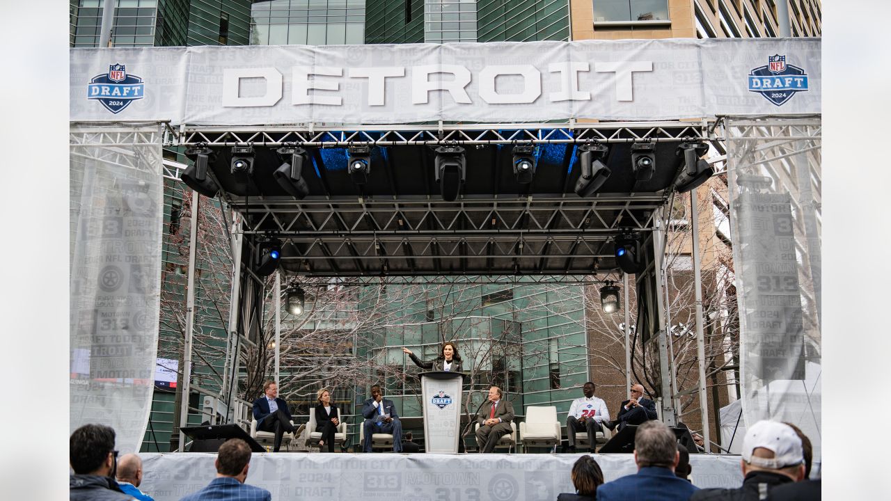 Lions celebrate NFL Draft coming to Detroit in 2024