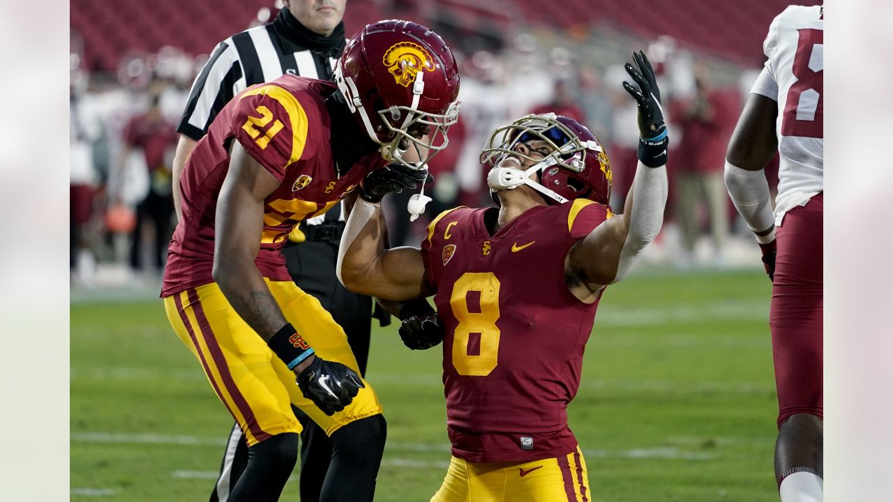 Lions select USC WR Amon-Ra St. Brown with the No. 112 overall pick