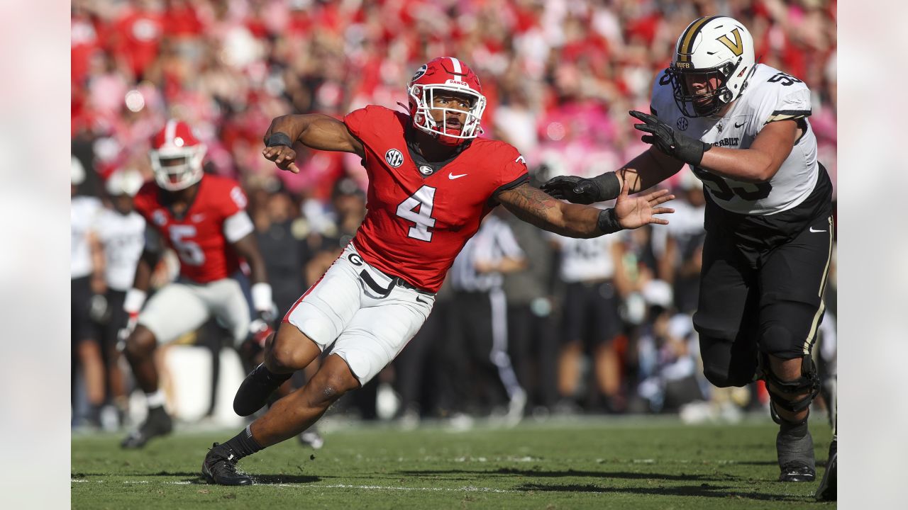 How Georgia football LB Nolan Smith celebrated NFL Draft night