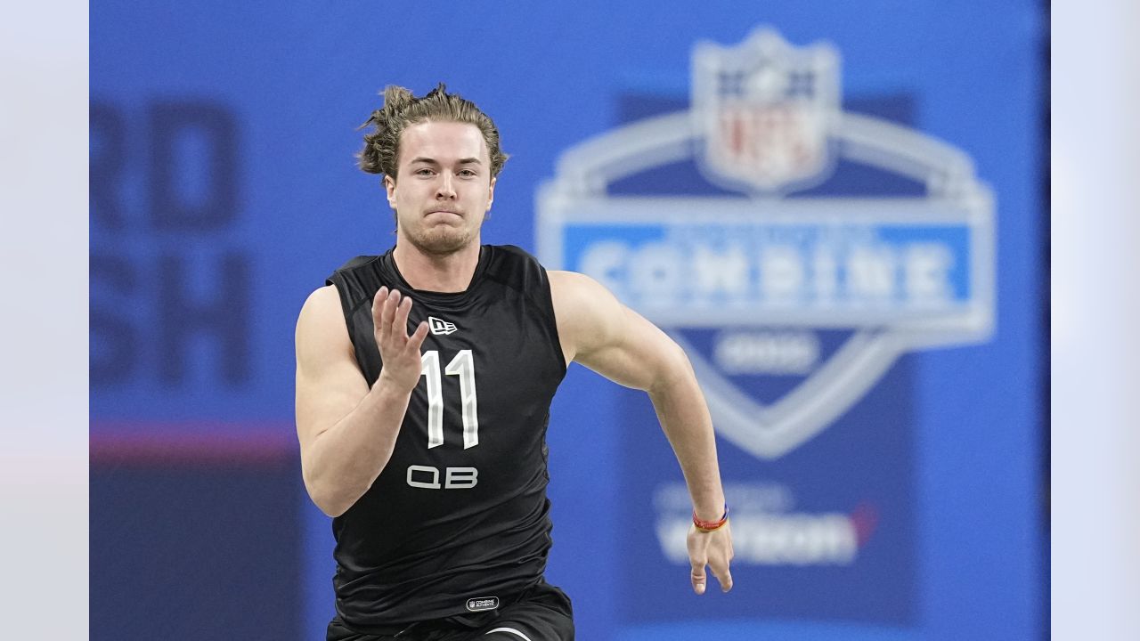 NFL Combine 2022: Measurements, 40-yard dash times, drill results, more for  each QB at scouting combine - DraftKings Network