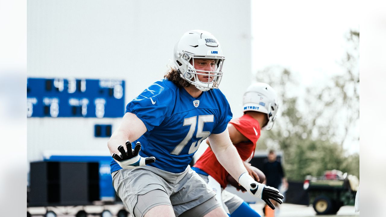 Detroit Lions OL Colby Sorsdal got 'welcome' to NFL from pass rusher he  grew up watching