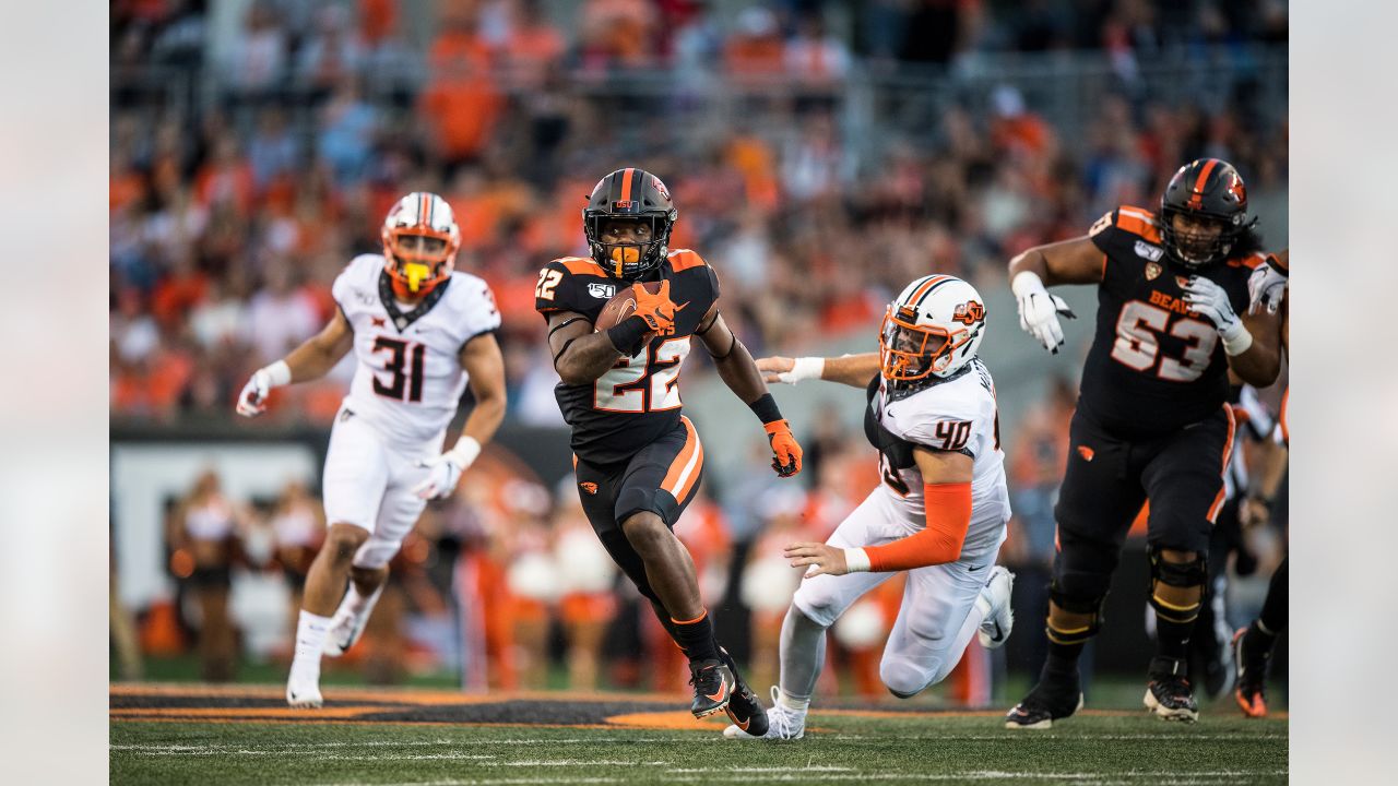 Oregon State running back Jermar Jefferson selected by Detroit Lions in  seventh round of 2021 NFL Draft, Sports