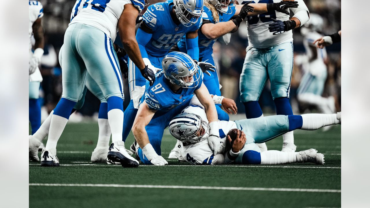 Detroit Lions on X: Coach on @aidanhutch97's INT   / X