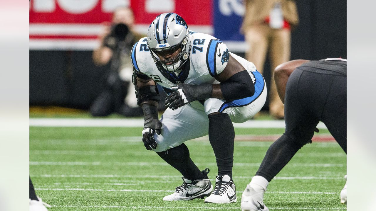 Carolina Panthers quarterback Bryce Young lays wicked juke on Detroit Lions  linebacker James Houston, turning would-be sack into gain