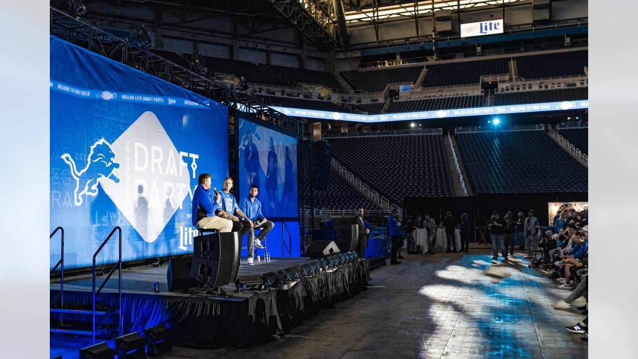 2022 Detroit Lions Miller Lite Draft Party Photos