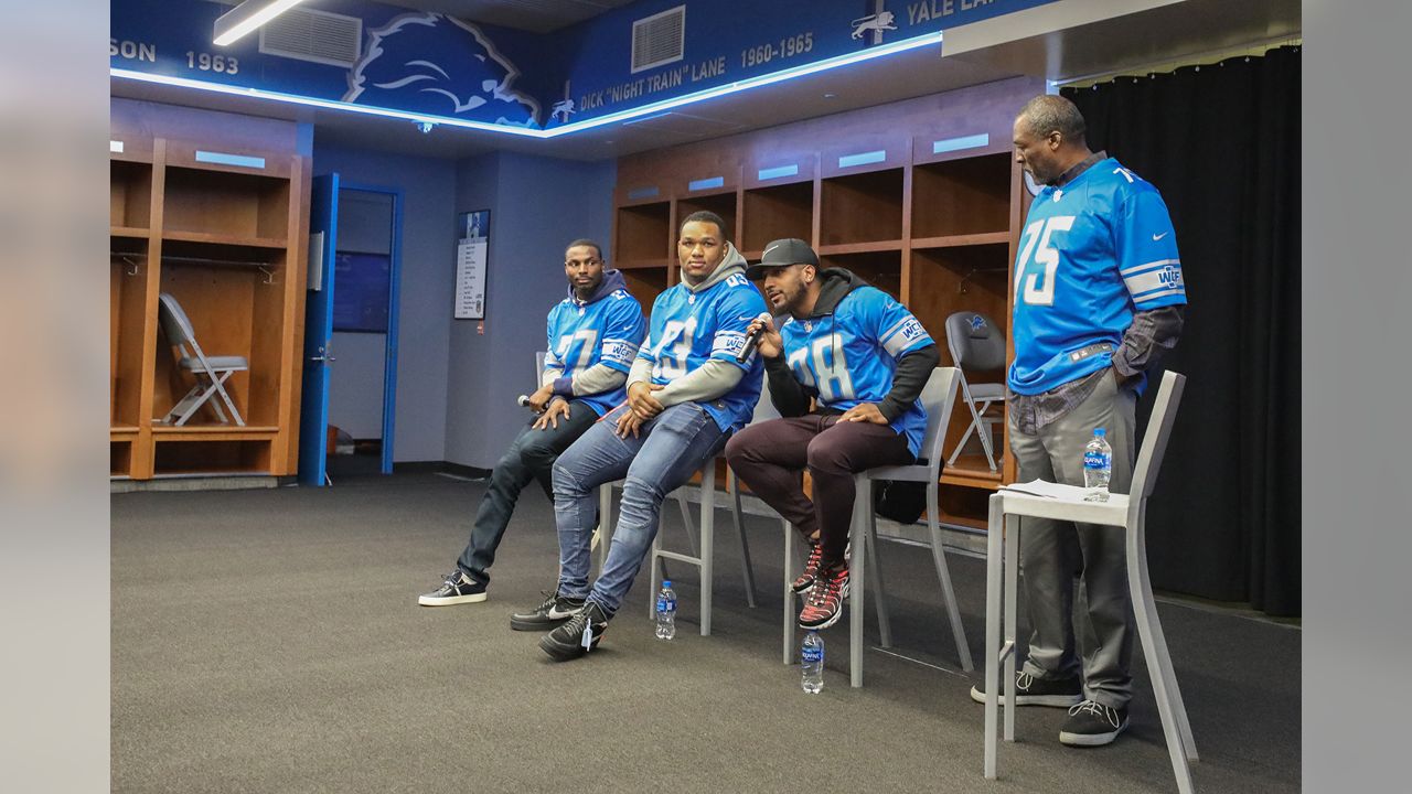 Detroit Lions host 2019 DPS pizza party at Ford Field