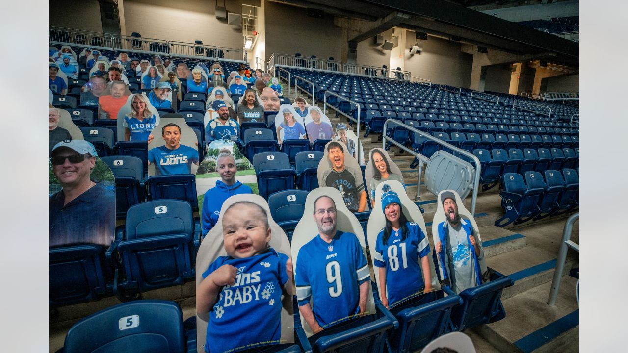 Detroit Lions offer fan cutouts for home games during pandemic