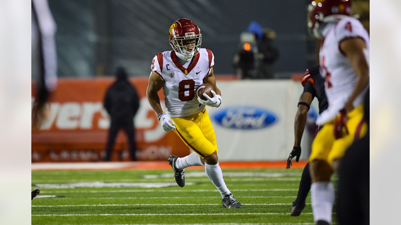 USC Trojans wide receiver Amon-Ra St. Brown runs unofficial 4.51 second  40-yard dash