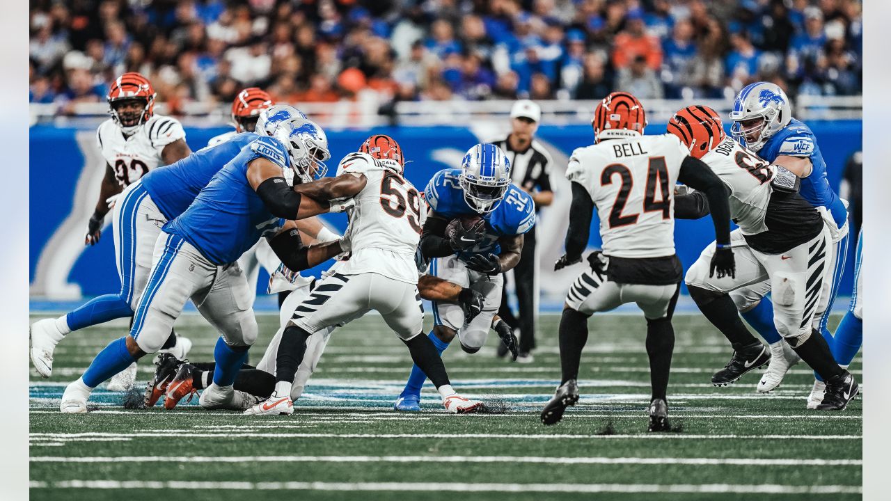 Detroit Lions vs. Cincinnati Bengals: Live scoring updates from game