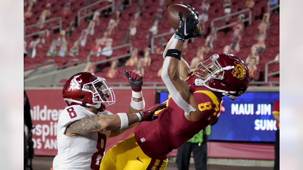 Detroit Lions PR on X: With the 112th pick of the 2021 @NFLDraft, the @ Lions have selected @USC_FB WR @amonra_stbrown. St. Brown, a 2020  First-Team All-@pac12 selection, ranks 11th in @USC_Athletics's all-time