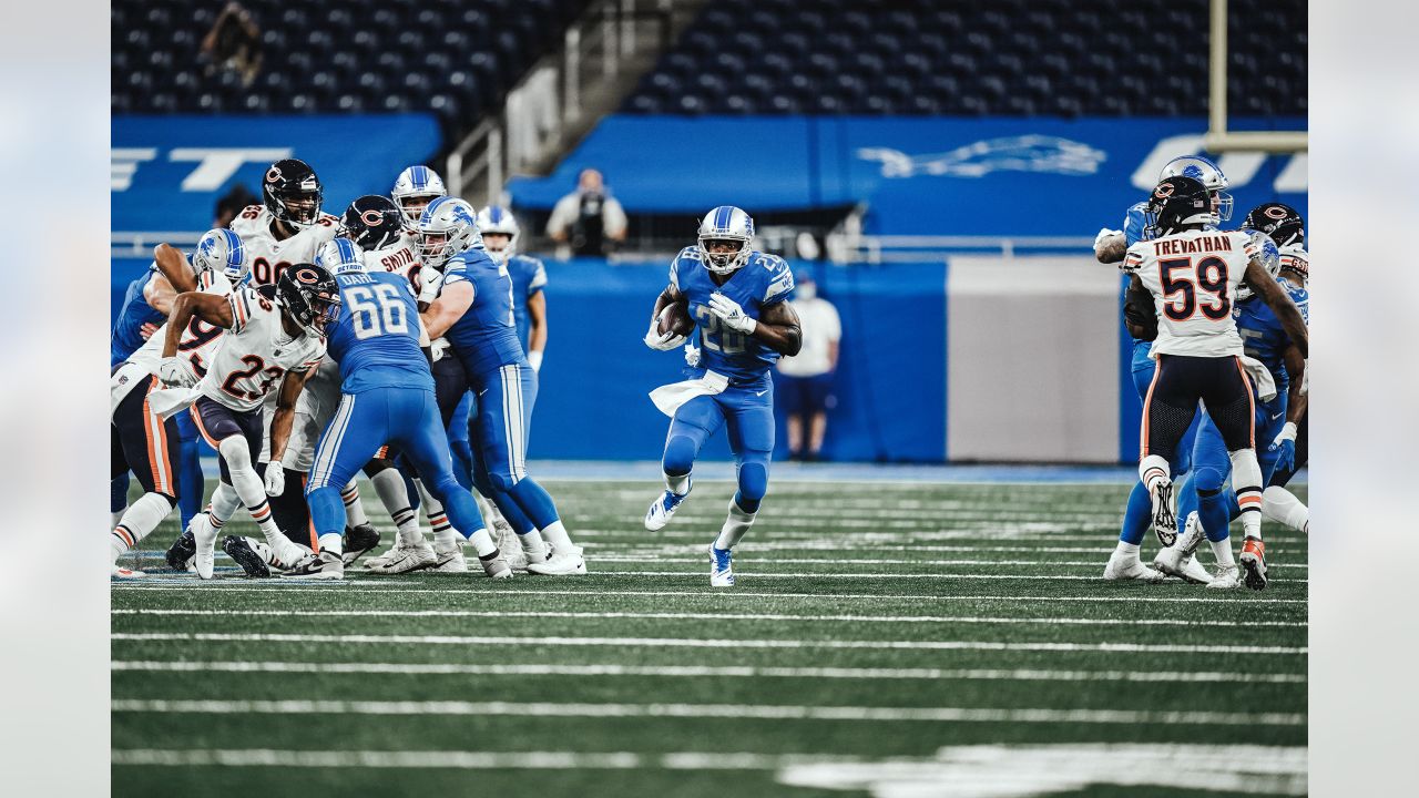 Every touch from Detroit Lions running back Adrian Peterson's Lions debut