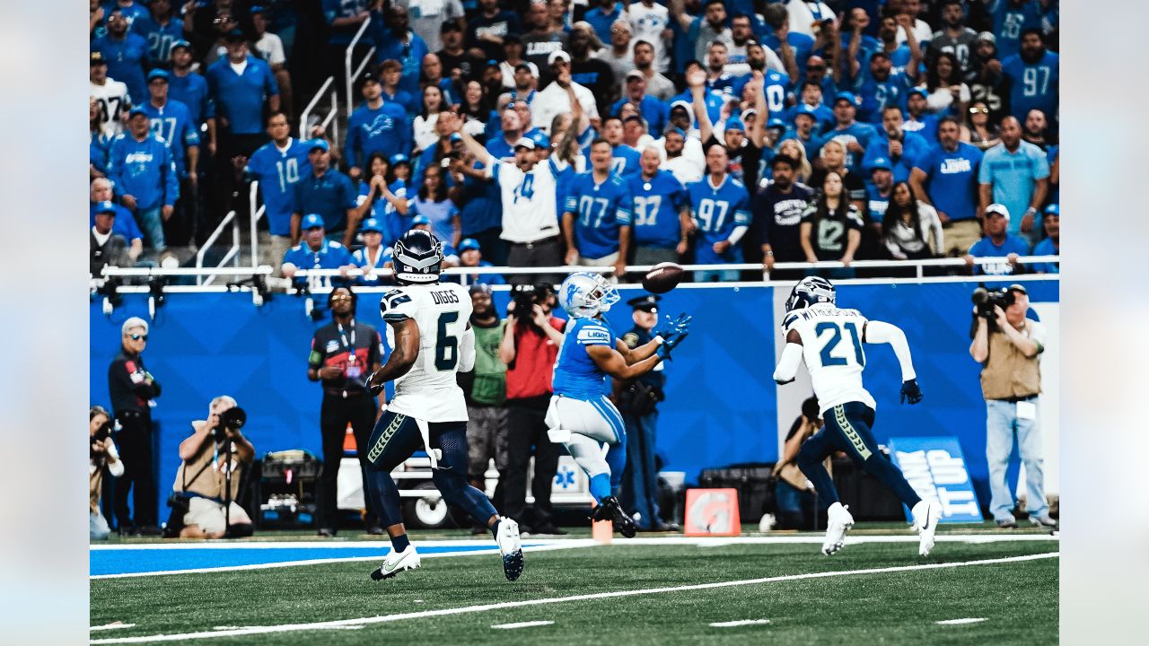 Detroit Lions defensive back AJ Parker is pictured during an NFL football  game against the Seattle Seahawks, Sunday, Jan. 2, 2022, in Seattle. The  Seahawks won 51-29. (AP Photo/Stephen Brashear Stock Photo - Alamy