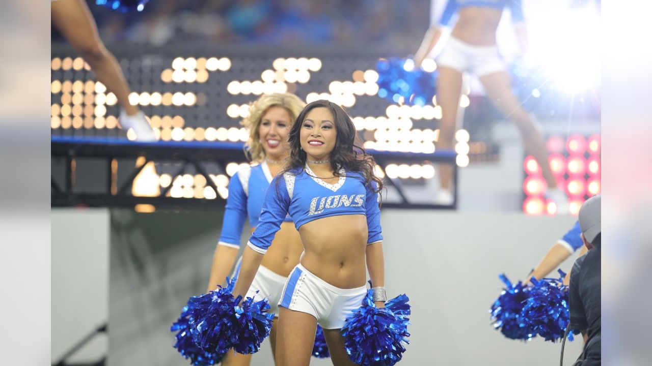 Detroit Lions' Cheerleader Paints the Town Pink to Honor $14,50