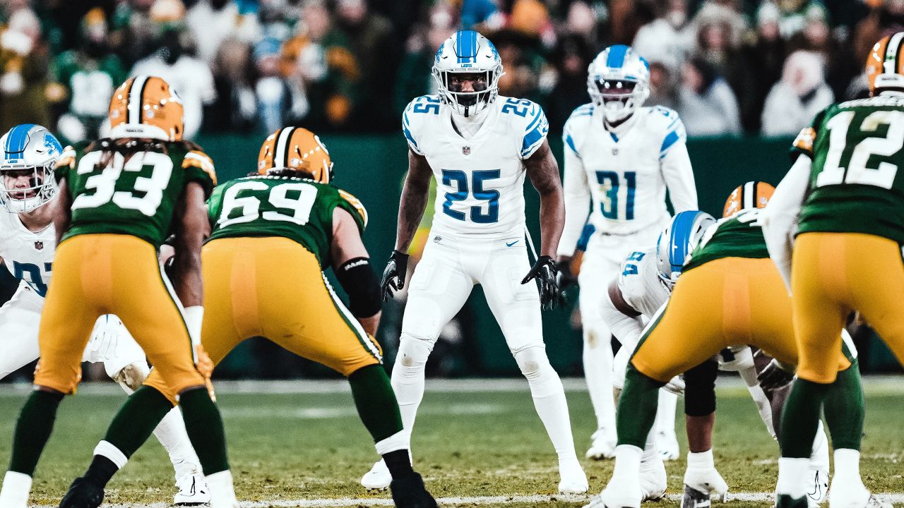 DETROIT, MI - NOVEMBER 24: Detroit Lions Safety (25) Will Harris