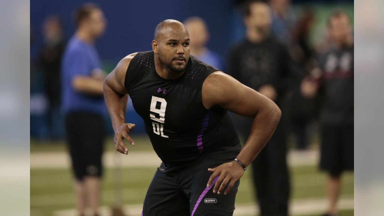 Tyrell Crosby's full Combine workout