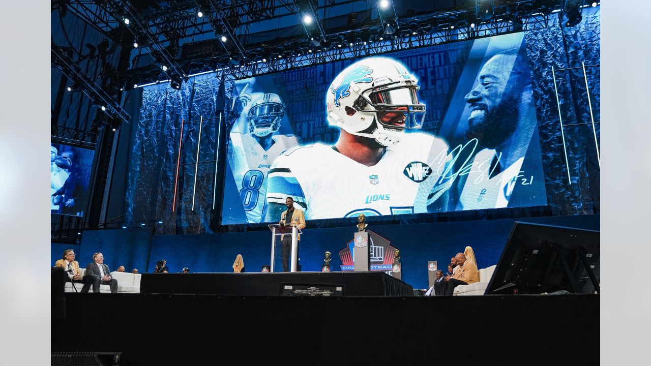 Lions Legend Calvin Johnson elected to Pro Football Hall of Fame