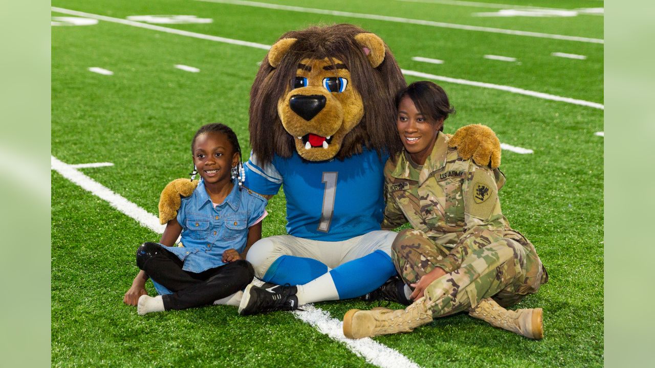 Detroit Lions host Military Family Night