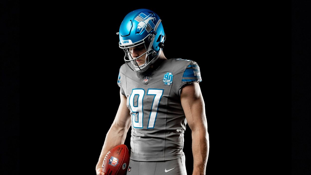 Photos: Detroit Lions reveal 2023 alternate helmet