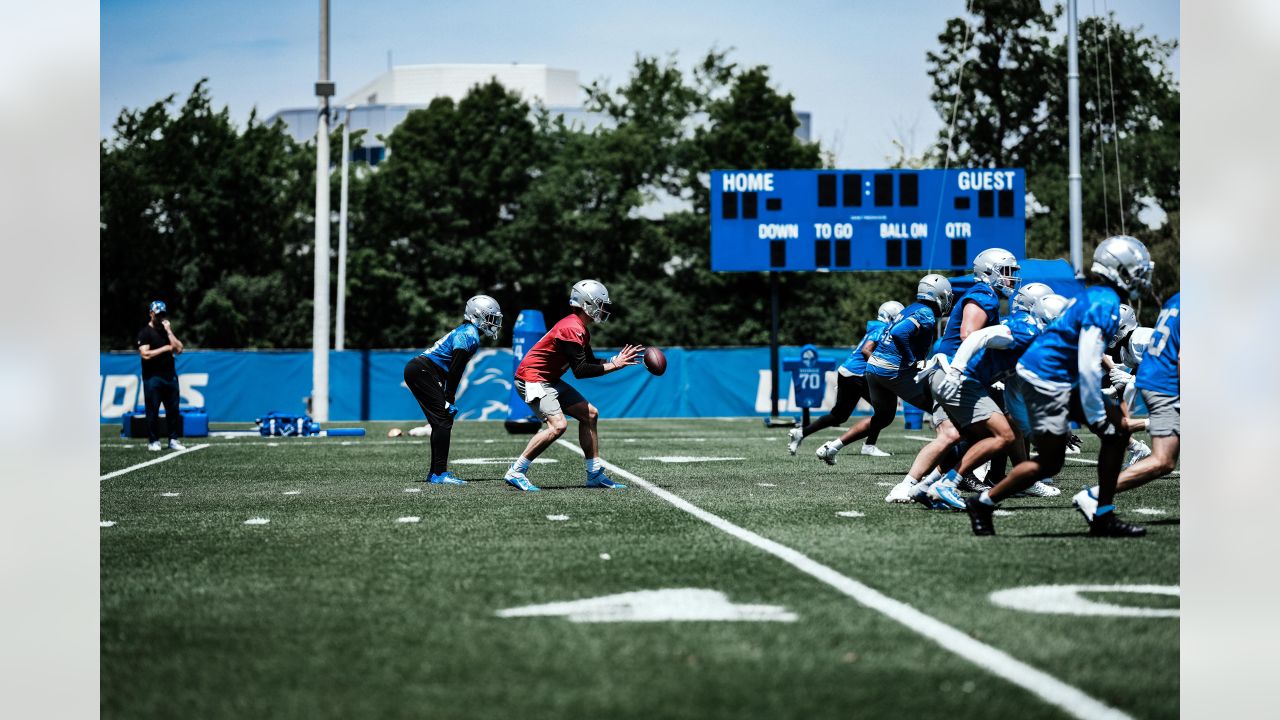 Detroit Lions quarterback Tim Boyle (12) passes the ball against