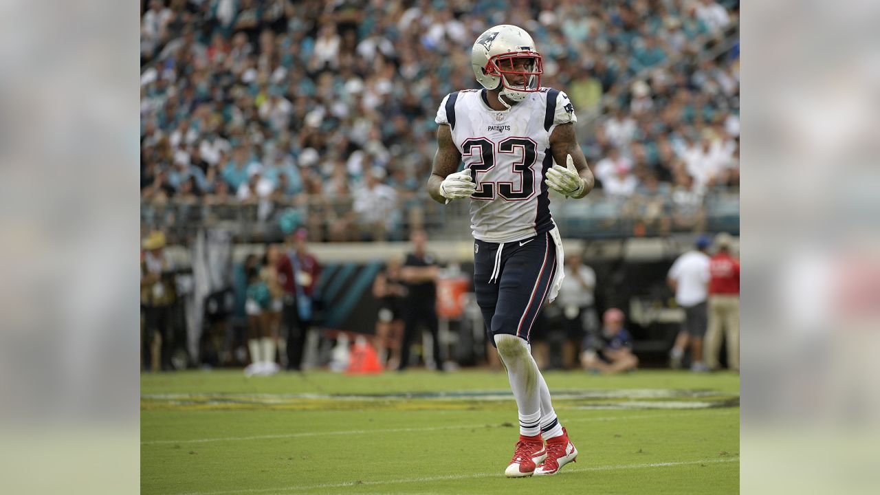 Jonathan Jones, Marcus Cannon, Jason McCourty present at Patriots