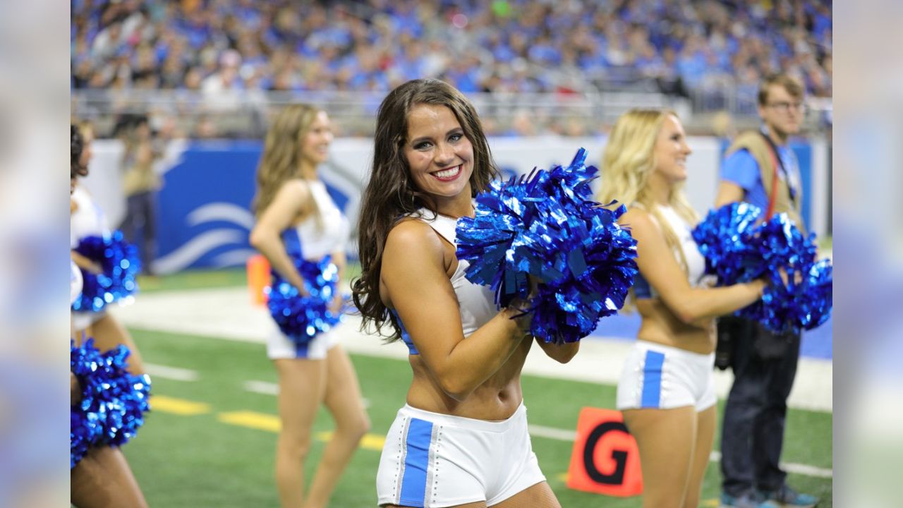 shelby p detroit lions cheerleader