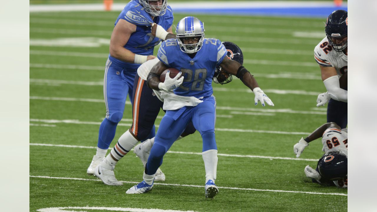 Every touch from Detroit Lions running back Adrian Peterson's Lions debut