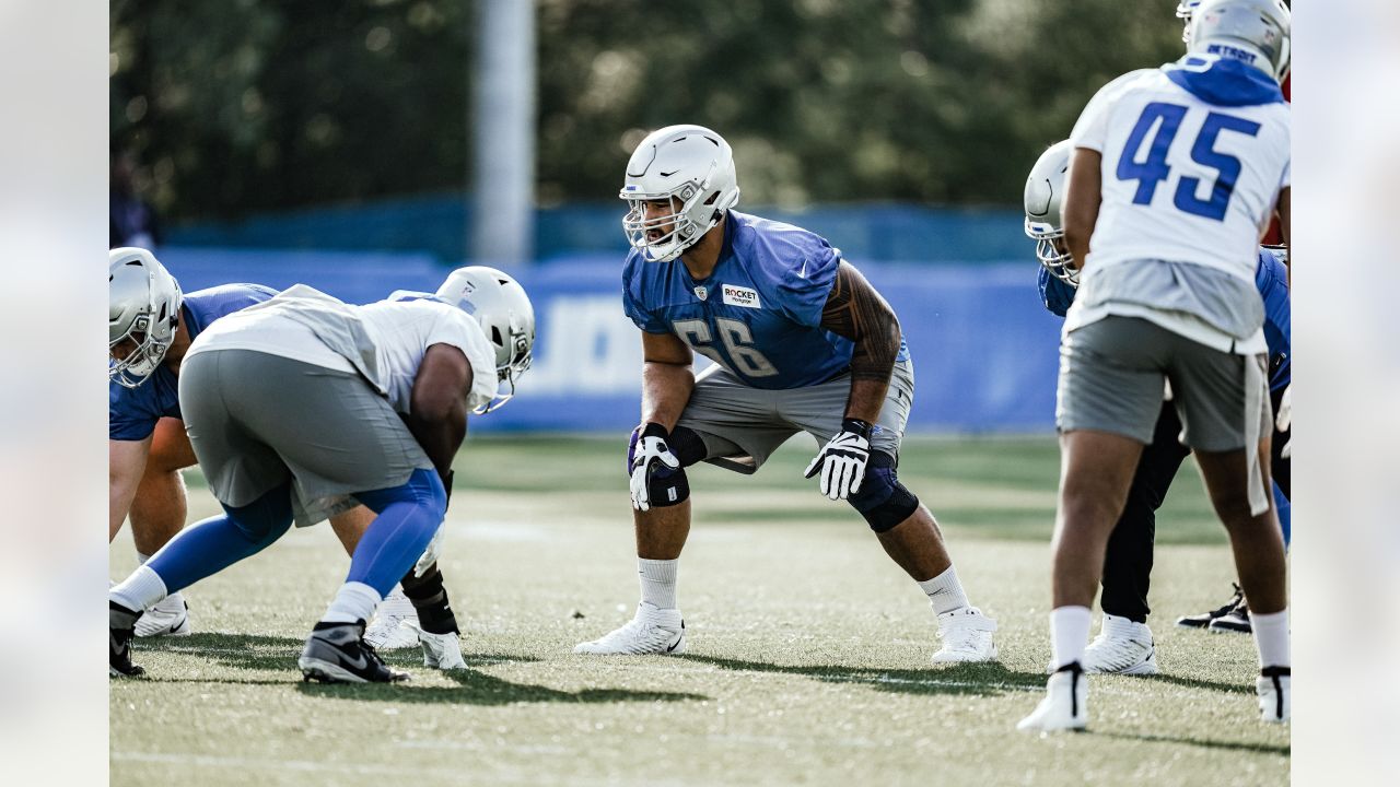 Detroit Lions wide receiver DJ Chark catches a ball during an NFL football  practice in Allen Park, Mich., Friday, July 29, 2022. (AP Photo/Paul Sancya  Stock Photo - Alamy