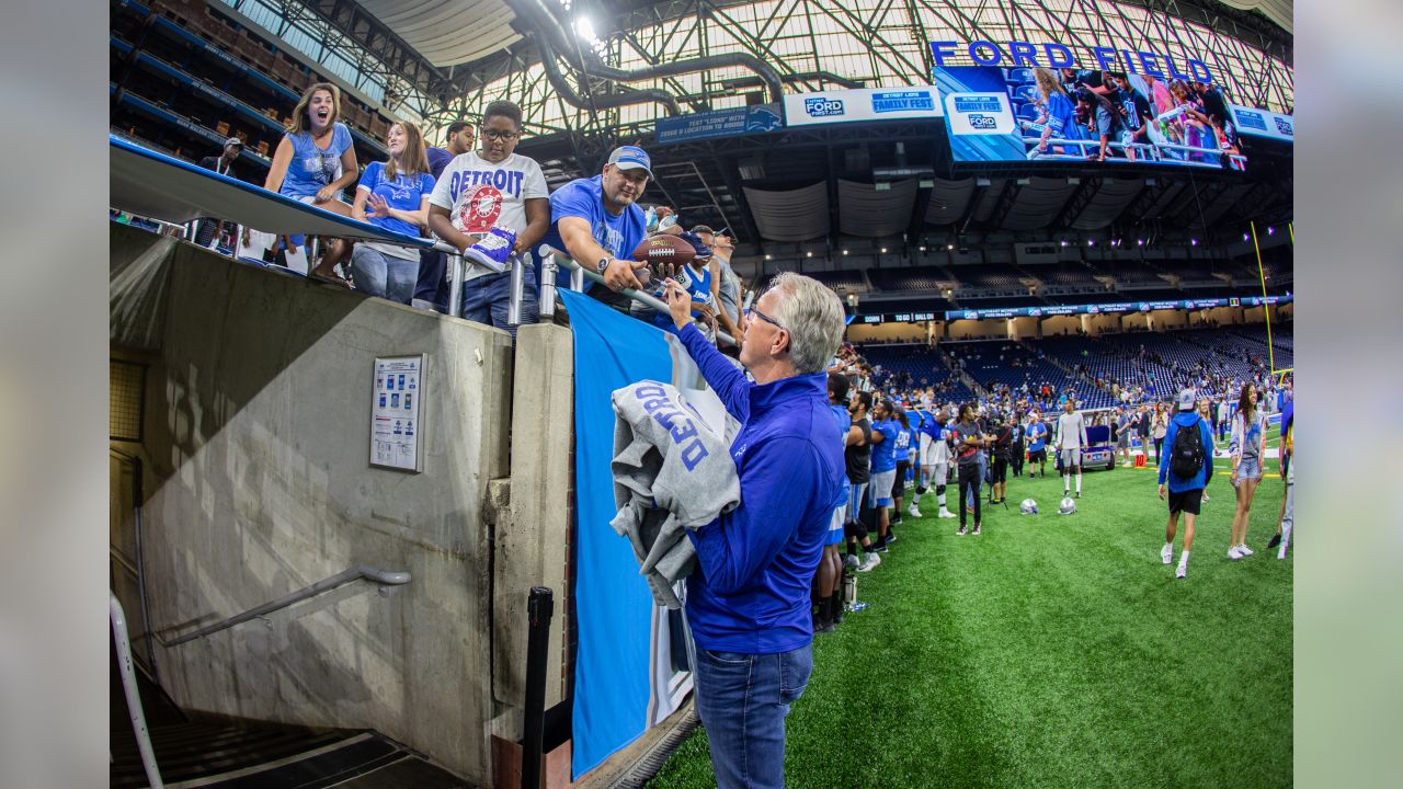 Lions Family Fest and scrimmage at Ford Field