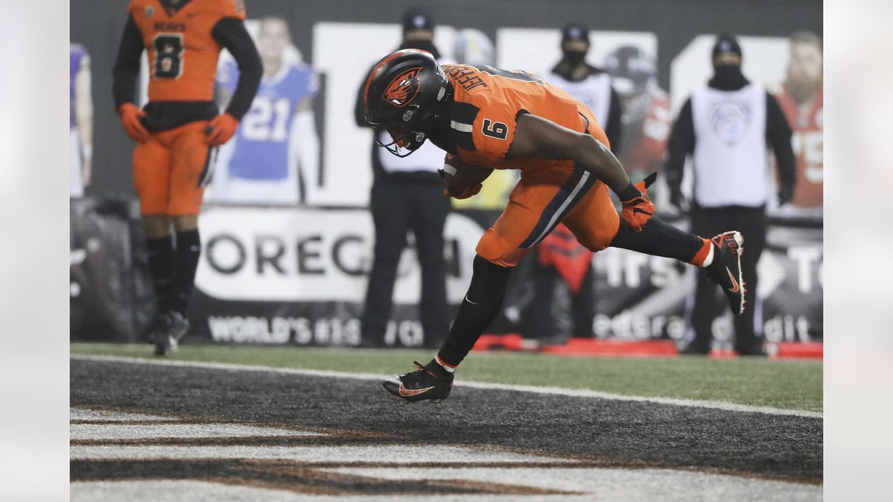 Jermar Jefferson's Oregon State replacement still a three-man battle  heading into Saturday scrimmage 