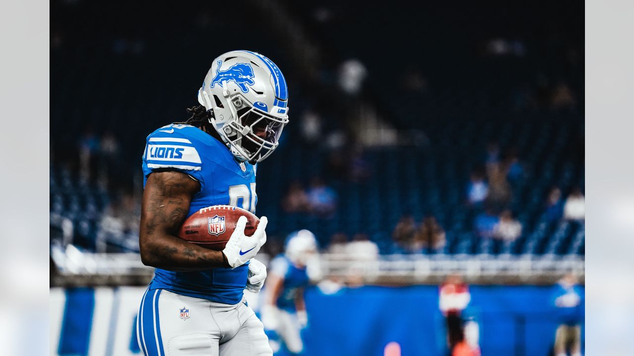 Lions rookie WR Amon-Ra St. Brown makes most of increased looks in  scrimmage at Ford Field 